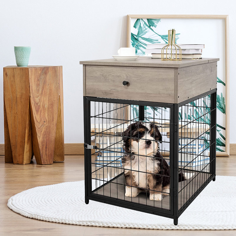 Tucker Murphy Pet™ Furniture Dog Crates With Drawer & Reviews Wayfair